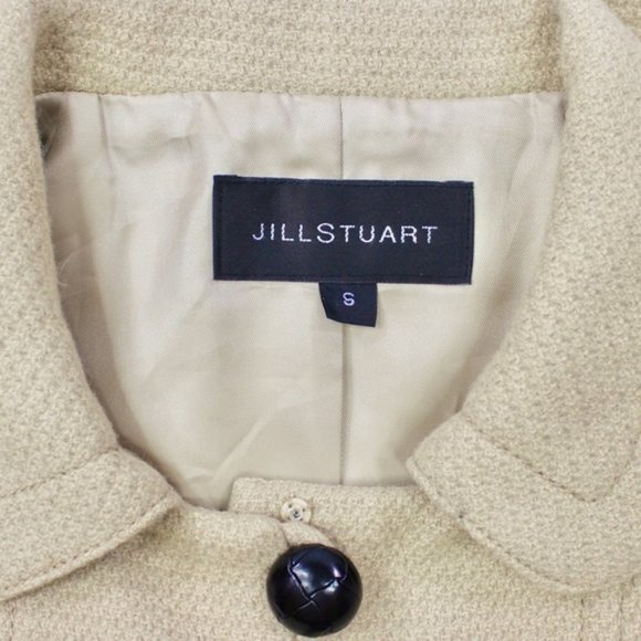 JILL STUART Wool Waffle Knit Princess Coat - Picture 3 of 9